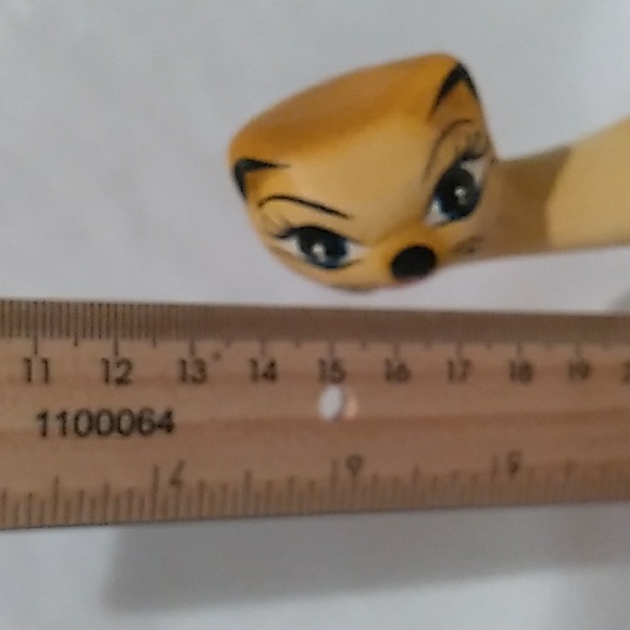 Elegant Mexican Ceramic Tan Cat Figurine Set Of 3 (B4) - Picture 13 of 16